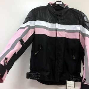 NWT-Xelement-Womens-Armored Motorcycle Jacket M